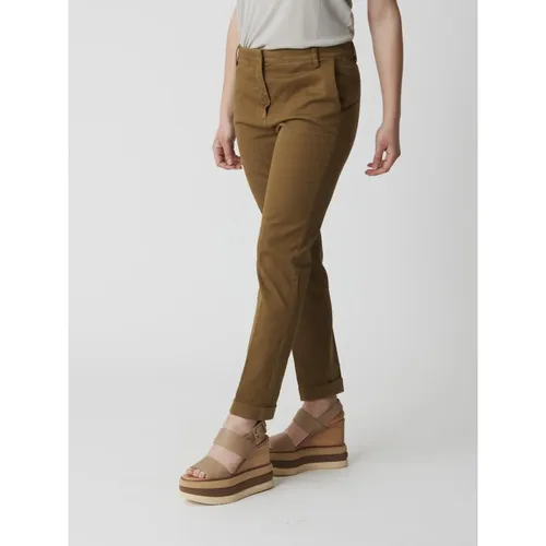 Trousers > Slim-fit Trousers - - Manila Grace - Modalova