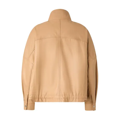 Jackets > Leather Jackets - - Pinko - Modalova