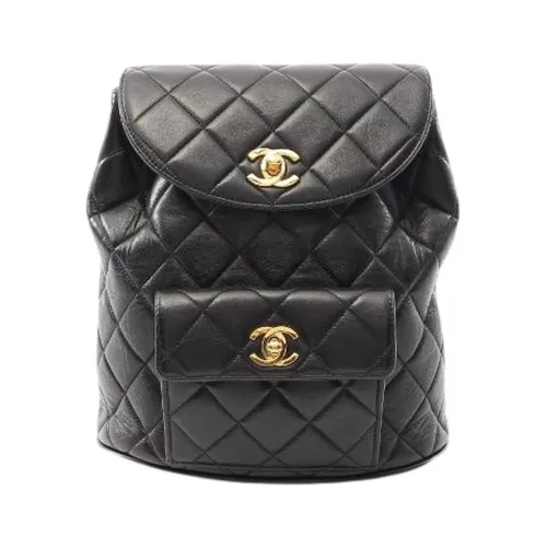 Pre-owned > Pre-owned Bags > Pre-owned Backpacks - - Chanel Vintage - Modalova