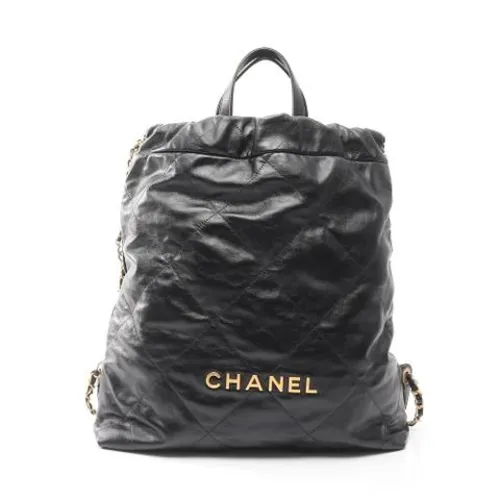 Pre-owned > Pre-owned Bags > Pre-owned Backpacks - - Chanel Vintage - Modalova