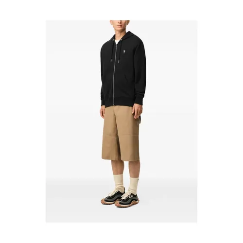 Sweatshirts & Hoodies > Zip-throughs - - Ami Paris - Modalova