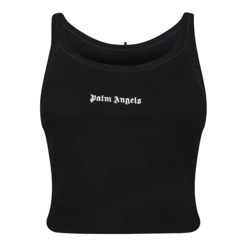 Tops > Sleeveless Tops - - Palm Angels - Modalova