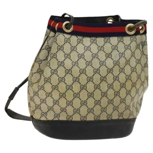 Pre-owned > Pre-owned Bags > Pre-owned Bucket Bags - - Gucci Vintage - Modalova