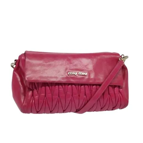 Pre-owned > Pre-owned Bags > Pre-owned Cross Body Bags - - Miu Miu Pre-owned - Modalova