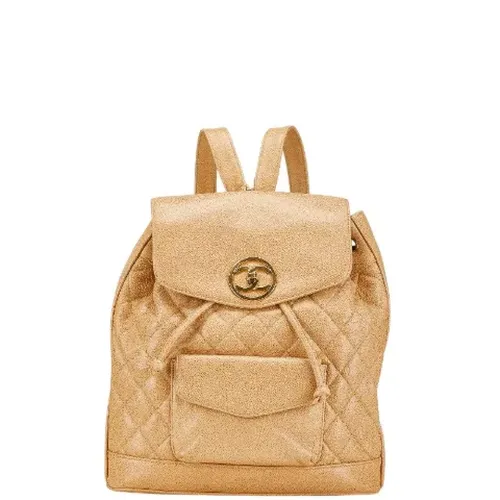 Pre-owned > Pre-owned Bags > Pre-owned Backpacks - - Chanel Vintage - Modalova