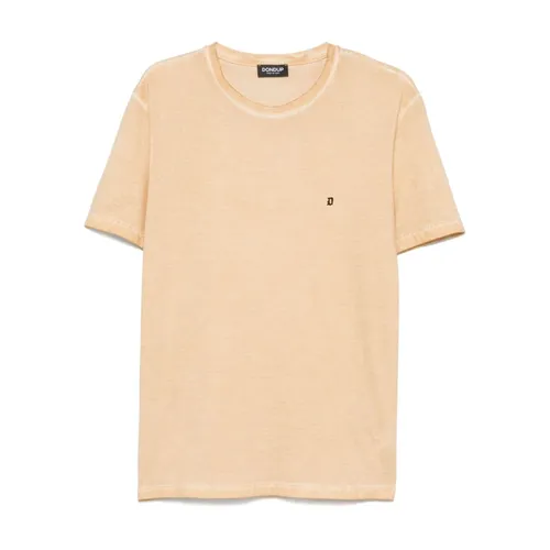 Dondup - Tops > T-Shirts - Beige - Dondup - Modalova