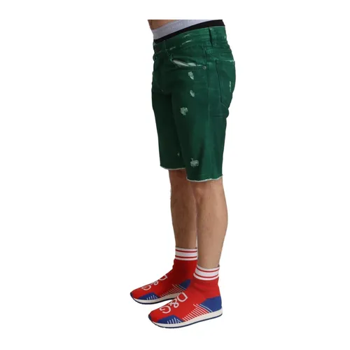 Shorts > Denim Shorts - - Dolce & Gabbana - Modalova