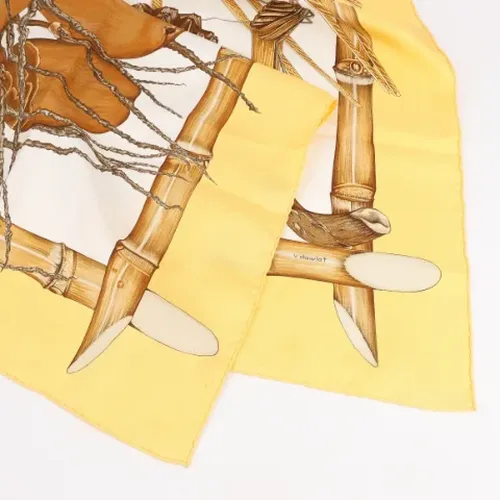 Pre-owned > Pre-owned Accessories > Pre-owned Scarves - - Hermès Vintage - Modalova