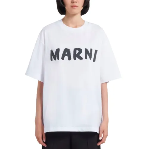 Marni - Tops > T-Shirts - White - Marni - Modalova