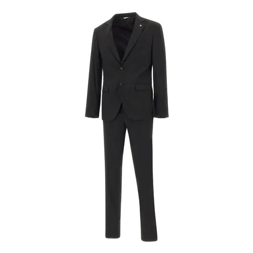 Suits > Suit Sets > Single Breasted Suits - - Manuel Ritz - Modalova