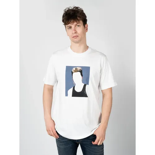 Diesel - Tops > T-Shirts - White - Diesel - Modalova