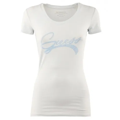 Guess - Tops > T-Shirts - White - Guess - Modalova