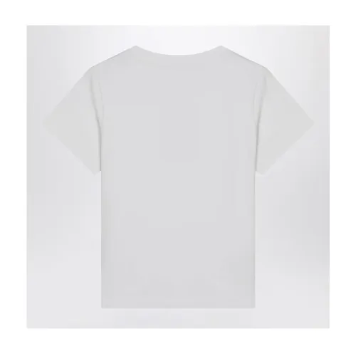 Moncler - Tops > T-Shirts - White - Moncler - Modalova