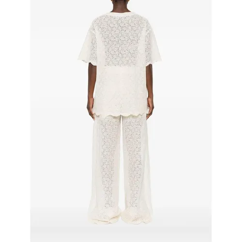 Knitwear > Round-neck Knitwear - - Ermanno Scervino - Modalova