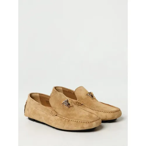 Shoes > Flats > Loafers - - Versace - Modalova
