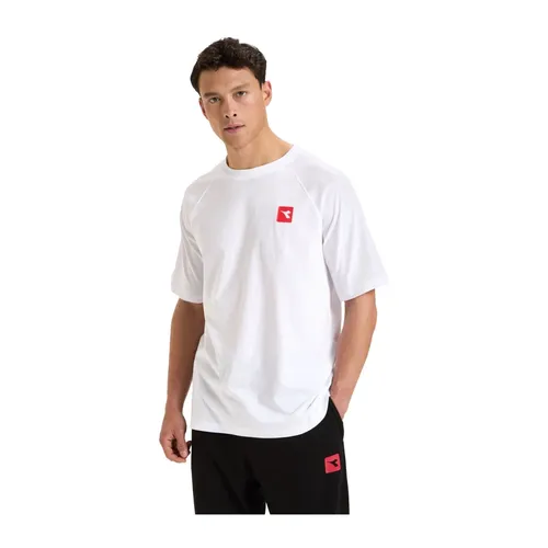 Diadora - Tops > T-Shirts - White - Diadora - Modalova