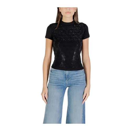 Guess - Tops > T-Shirts - Black - Guess - Modalova