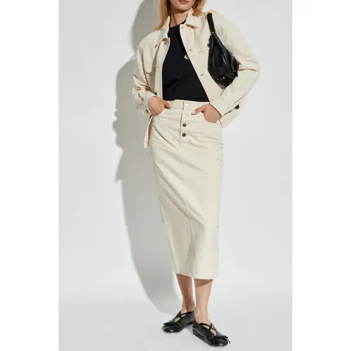 Jackets > Denim Jackets - - Moschino - Modalova