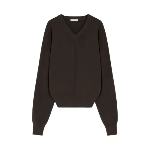 Knitwear > V-neck Knitwear - - Lemaire - Modalova