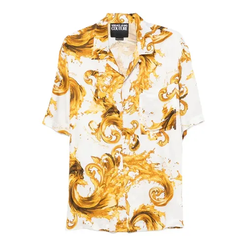 Shirts > Short Sleeve Shirts - - Versace Jeans Couture - Modalova