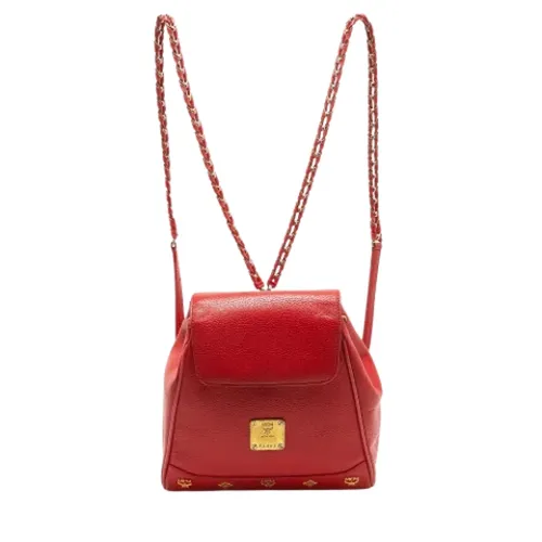 Pre-owned > Pre-owned Bags > Pre-owned Backpacks - - MCM Pre-owned - Modalova