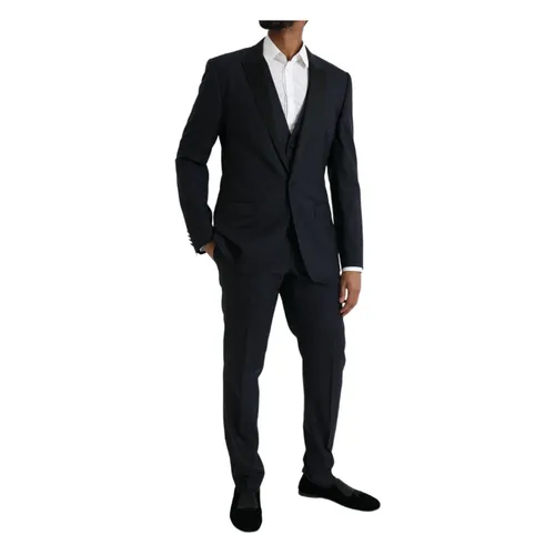 Suits > Suit Sets > Single Breasted Suits - - Dolce & Gabbana - Modalova