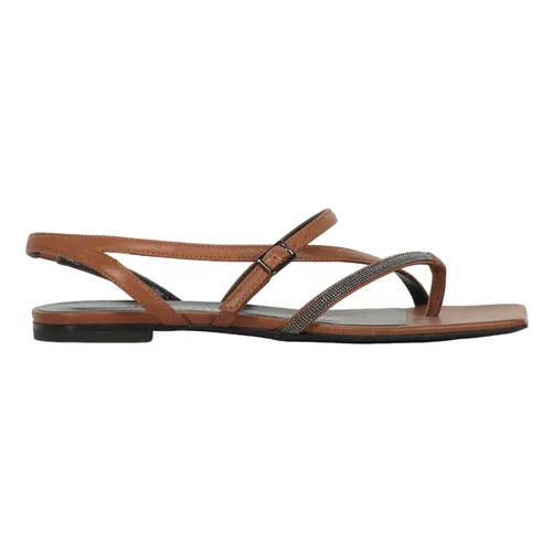 Shoes > Sandals > Flat Sandals - - Fabiana Filippi - Modalova