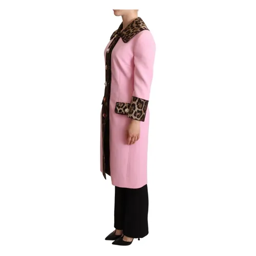 Coats > Single-Breasted Coats - - Dolce & Gabbana - Modalova