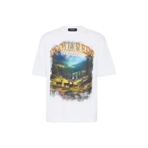 Tops > T-Shirts - - Dsquared2 - Modalova