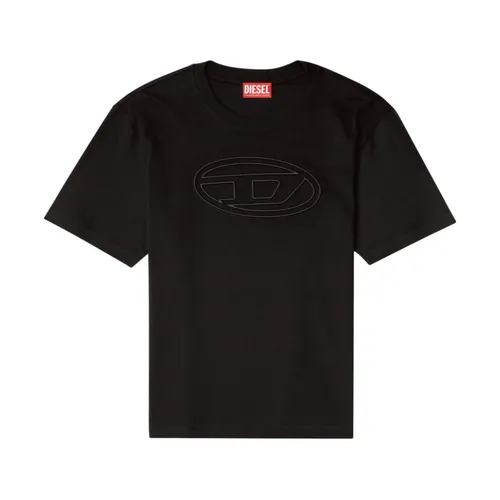 Diesel - Tops > T-Shirts - Black - Diesel - Modalova