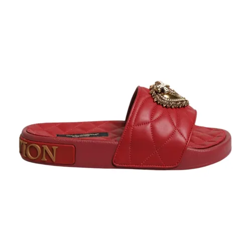 Shoes > Flip Flops & Sliders > Sliders - - Dolce & Gabbana - Modalova