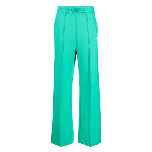Trousers > Wide Trousers - - Msgm - Modalova