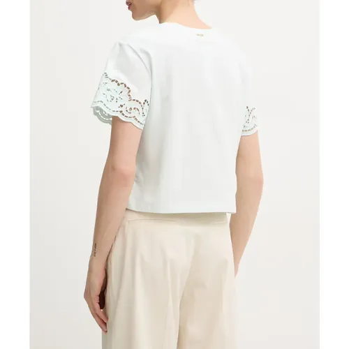 Twinset - Tops > T-Shirts - Blue - Twinset - Modalova