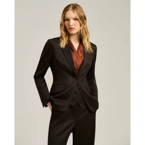 Kiton - Jackets > Blazers - Brown - Kiton - Modalova