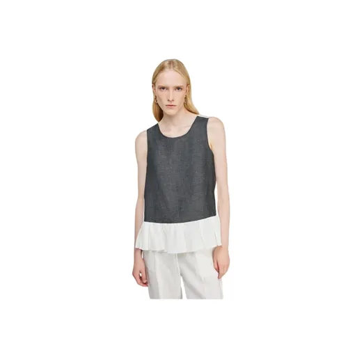 Tops > Sleeveless Tops - - Semicouture - Modalova