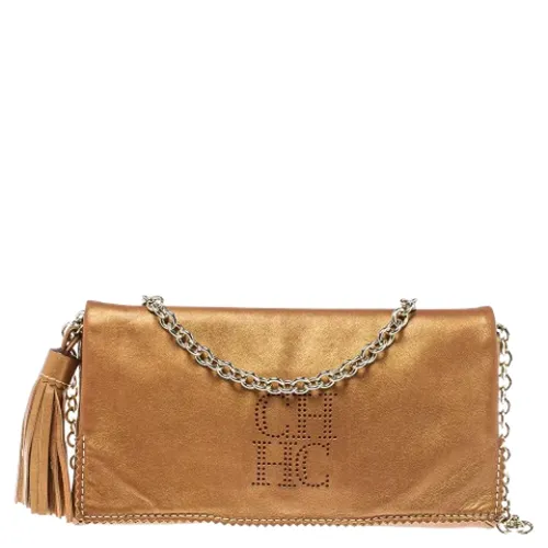 Pre-owned > Pre-owned Bags > Pre-owned Shoulder Bags - - Carolina Herrera Pre-owned - Modalova