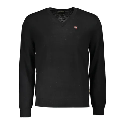 Knitwear > V-neck Knitwear - - Napapijri - Modalova