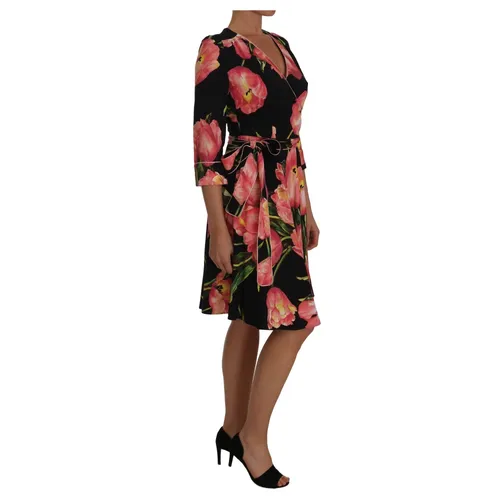 Dresses > Day Dresses > Wrap Dresses - - Dolce & Gabbana - Modalova