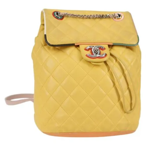Pre-owned > Pre-owned Bags > Pre-owned Backpacks - - Chanel Vintage - Modalova