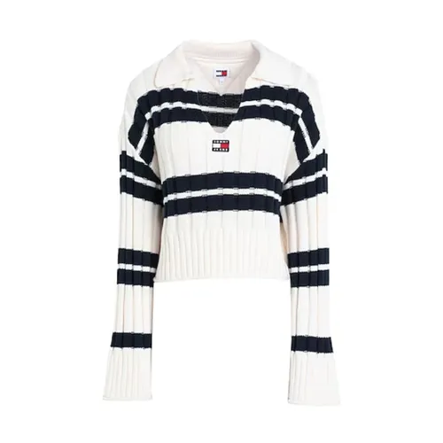 Knitwear > V-neck Knitwear - - Tommy Hilfiger - Modalova