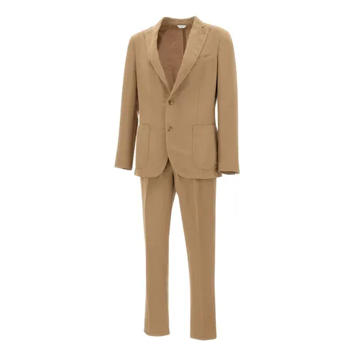 Suits > Suit Sets > Single Breasted Suits - - Boglioli - Modalova