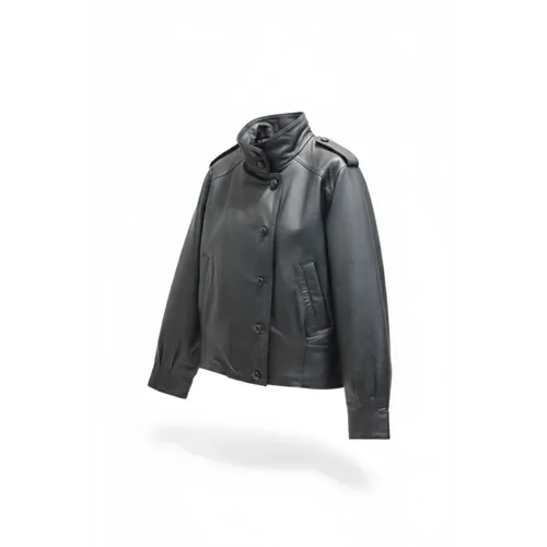 Jackets > Leather Jackets - - Emma&Gaia - Modalova