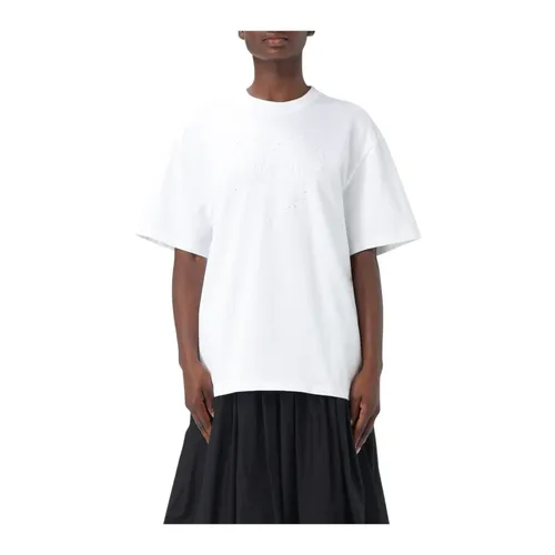 Ganni - Tops > T-Shirts - White - Ganni - Modalova