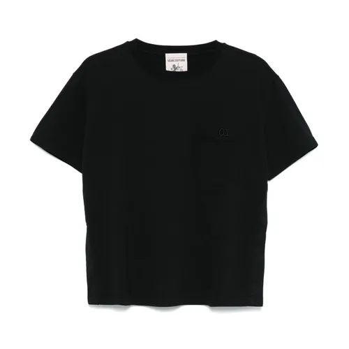 Tops > T-Shirts - - Semicouture - Modalova