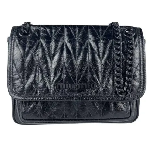 Pre-owned > Pre-owned Bags > Pre-owned Shoulder Bags - - Miu Miu Pre-owned - Modalova