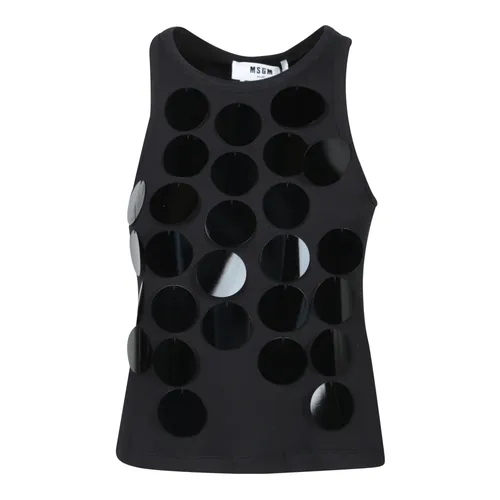 Tops > Sleeveless Tops - - Msgm - Modalova
