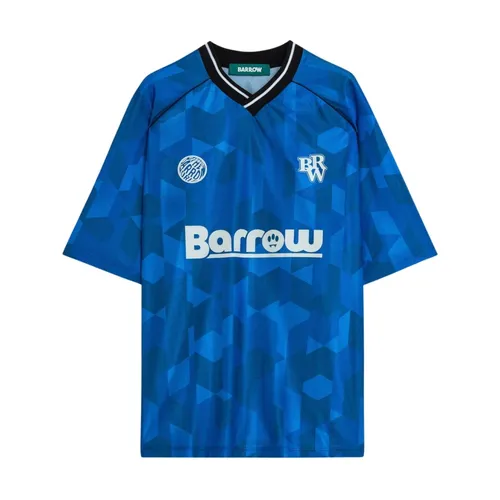 Barrow - Tops > T-Shirts - Blue - Barrow - Modalova