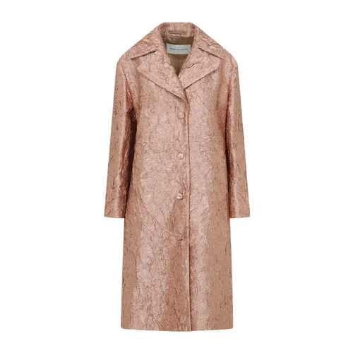 Coats > Single-Breasted Coats - - Dries Van Noten - Modalova