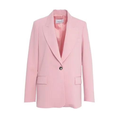 Gender - Jackets > Blazers - Pink - Gender - Modalova