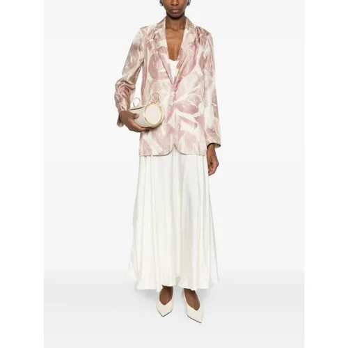 Alysi - Jackets > Blazers - Pink - Alysi - Modalova